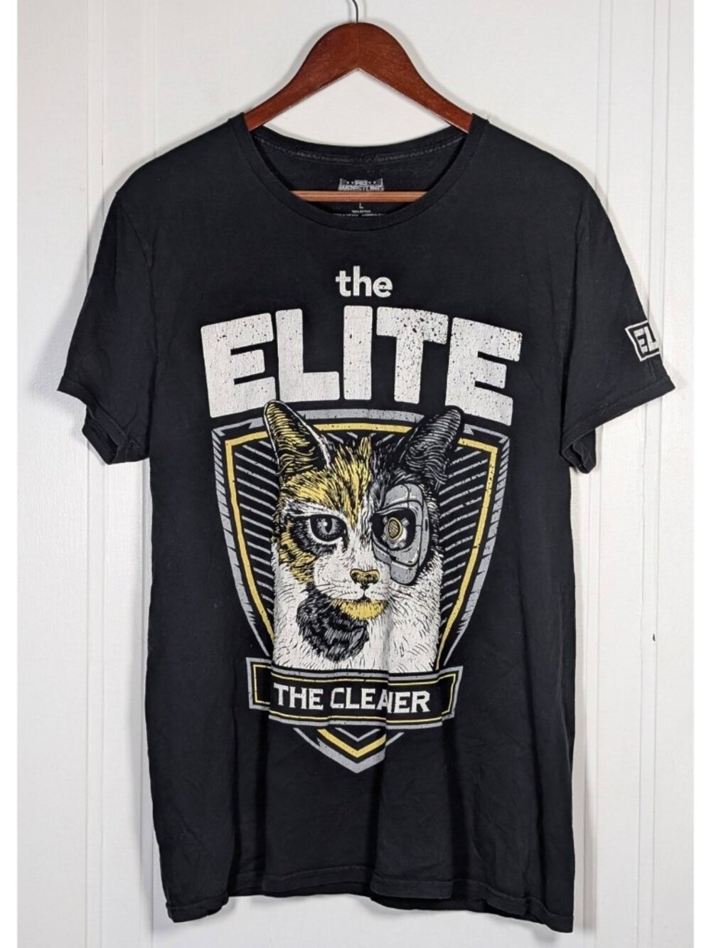 Kenny Omega All Elite Wrestling Mens Sz Large Tee The Cleaner AEW T-shirt WWE